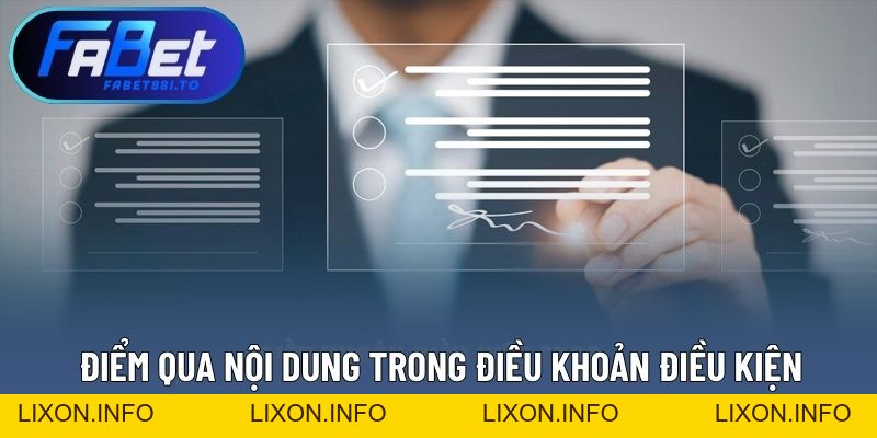Điều Khoản Điều Kiện - Tiêu Chí Cơ Bản Cần Đáp Ứng - lixon.info