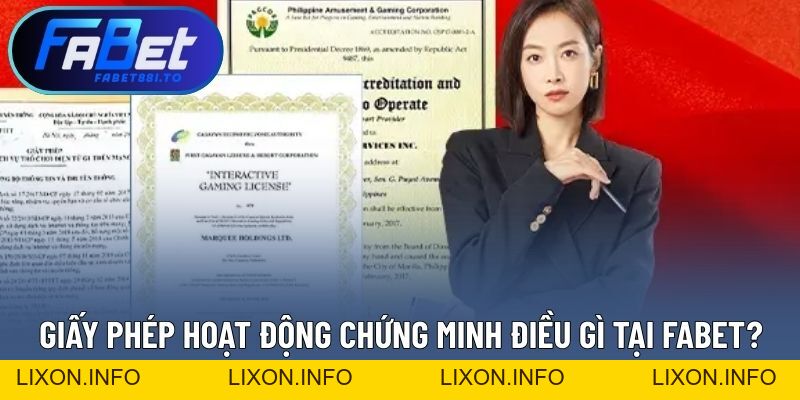 Giấy Phép Hoạt Động - Đảm Bảo An Toàn, Môi Trường Minh Bạch - lixon.info