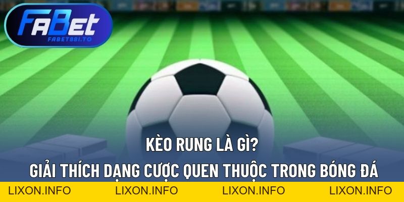 Kèo Rung Là Gì? Giải Thích Dạng Cược Quen Thuộc Trong Bóng Đá - lixon.info
