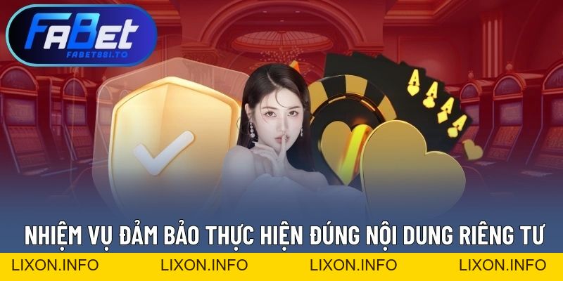 Quyền Riêng Tư - An Toàn Tuyệt Đối, Hạn Chế Rò Rỉ Tối Đa - lixon.info